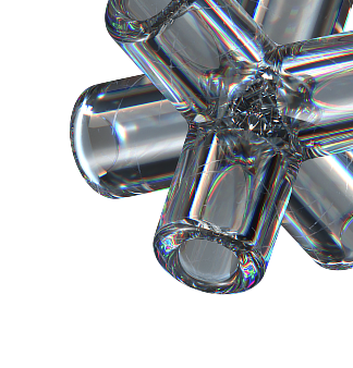 Abstract 3D Crystal